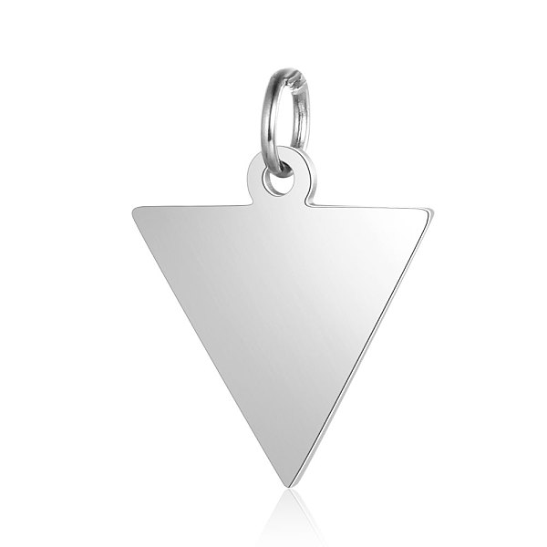 PandaHall 201 Stainless Steel Pendants, Manual Polishing, Inverted Triangle, Stainless Steel Color, 16x15x1mm, Hole: 3.5mm 201 Stainless...
PandaHall 201 Stainless Steel Pendants, Manual Polishing, Inverted Triangle, Stainless Steel Color, 16x15x1mm, Hole: 3.5mm 201 Stainless...
