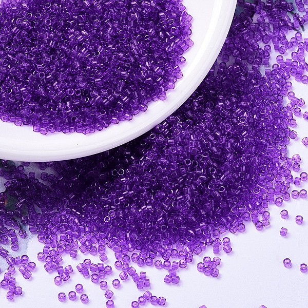 PandaHall MIYUKI Delica Beads, Cylinder, Japanese Seed Beads, 11/0, (DB1315) Dyed Transparent Red Violet, 1.3x1.6mm, Hole: 0.8mm, about..., Purple
PandaHall MIYUKI Delica Beads, Cylinder, Japanese Seed Beads, 11/0, (DB1315) Dyed Transparent Red Violet, 1.3x1.6mm, Hole: 0.8mm, about..., Purple