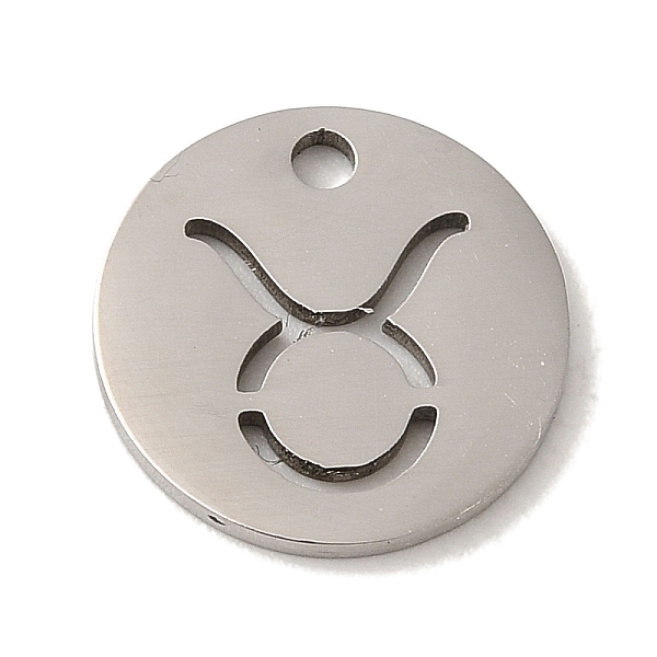 PandaHall 201 Stainless Steel Charms, Laser Cut, Flat Round with Constellation Charm, Taurus, 12x1mm, Hole: 1.5mm 201 Stainless Steel Taurus
PandaHall 201 Stainless Steel Charms, Laser Cut, Flat Round with Constellation Charm, Taurus, 12x1mm, Hole: 1.5mm 201 Stainless Steel Taurus