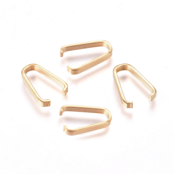 PandaHall 201 Stainless Steel Open Quick Link Connectors, Linking Rings, Golden, 11.5x7.8x1.6mm 201 Stainless Steel Oval
PandaHall 201 Stainless Steel Open Quick Link Connectors, Linking Rings, Golden, 11.5x7.8x1.6mm 201 Stainless Steel Oval