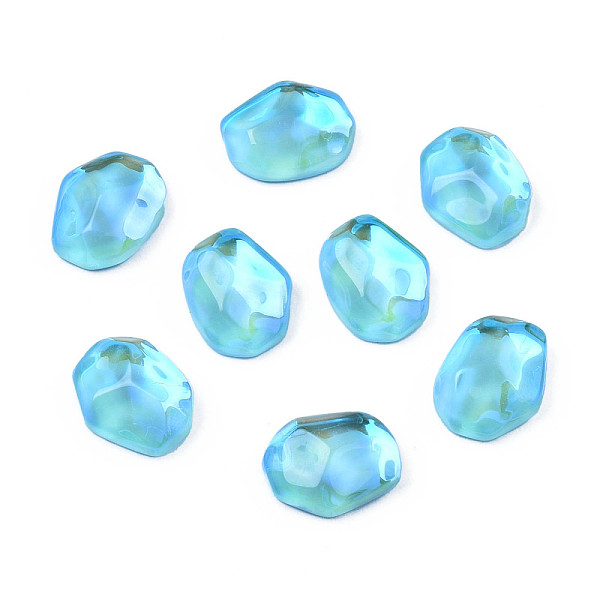 PandaHall Glass Rhinestone Cabochons, Nail Art Decoration Accessories, Nuggets, Aquamarine, 10x8x3.5mm Glass Nuggets Cyan
PandaHall Glass Rhinestone Cabochons, Nail Art Decoration Accessories, Nuggets, Aquamarine, 10x8x3.5mm Glass Nuggets Cyan