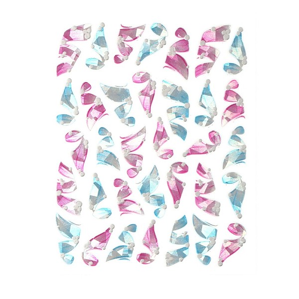 PandaHall Shining Laser Ribbon Nail Decals Stickers, Self-Adhesive Nail Design Art, for Nail Toenails Tips Decorations, Silver, 10.3x8cm...
PandaHall Shining Laser Ribbon Nail Decals Stickers, Self-Adhesive Nail Design Art, for Nail Toenails Tips Decorations, Silver, 10.3x8cm...