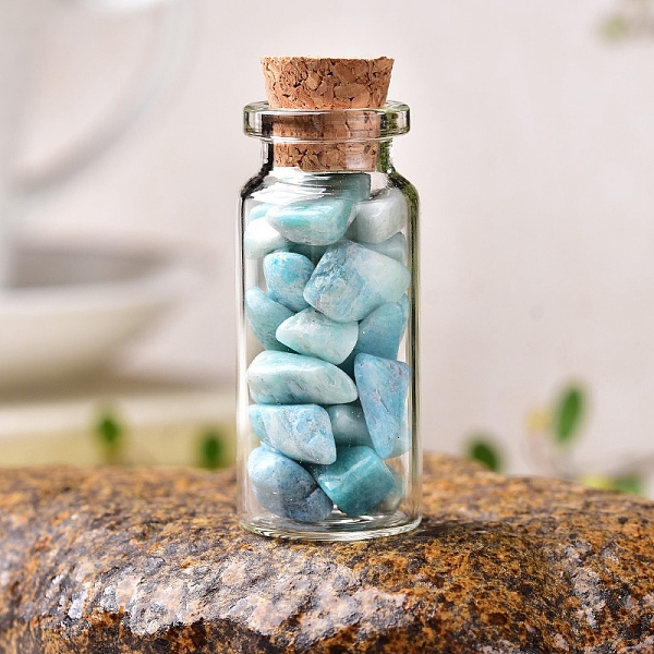 PandaHall Glass Wishing Bottles, Reiki Natural Amazonite Drift Chip Beads inside for DIY Jewelry Making Home Decoration, 22x30mm Amazonite...
PandaHall Glass Wishing Bottles, Reiki Natural Amazonite Drift Chip Beads inside for DIY Jewelry Making Home Decoration, 22x30mm Amazonite...
