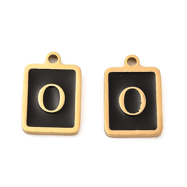 PandaHall 304 Stainless Steel Pendants, with Enamel, Rectangle with Letter Charm, Golden, Letter O, 17.5x12x1.5mm, Hole: 1.5mm Stainless...
PandaHall 304 Stainless Steel Pendants, with Enamel, Rectangle with Letter Charm, Golden, Letter O, 17.5x12x1.5mm, Hole: 1.5mm Stainless...
