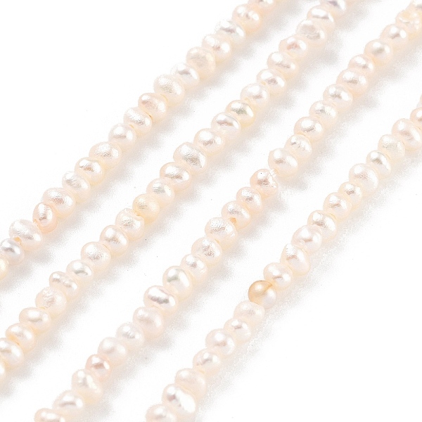 PandaHall Natural Cultured Freshwater Pearl Beads Strands, Potato, PeachPuff, 1.5~2mm, Hole: 0.3mm, about 95~111pcs/strand, 6.89~7.48 inch..., Brown
PandaHall Natural Cultured Freshwater Pearl Beads Strands, Potato, PeachPuff, 1.5~2mm, Hole: 0.3mm, about 95~111pcs/strand, 6.89~7.48 inch..., Brown