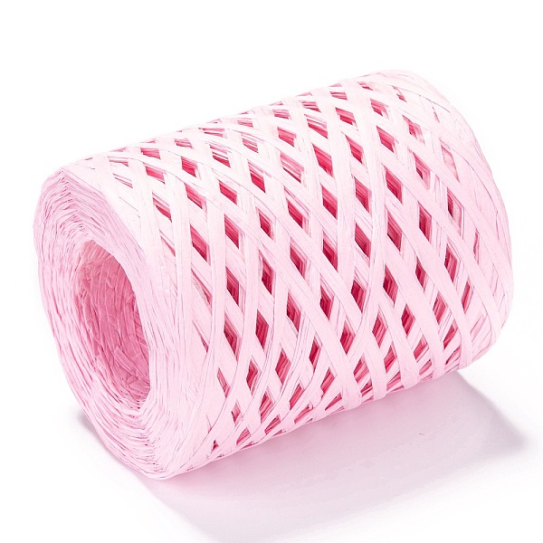 PandaHall Raffia Ribbon, Packing Paper String, for Gift Wrapping, Party Decor, Craft Weaving, Pearl Pink, 3~4mm, about 200m/roll Paper
PandaHall Raffia Ribbon, Packing Paper String, for Gift Wrapping, Party Decor, Craft Weaving, Pearl Pink, 3~4mm, about 200m/roll Paper
