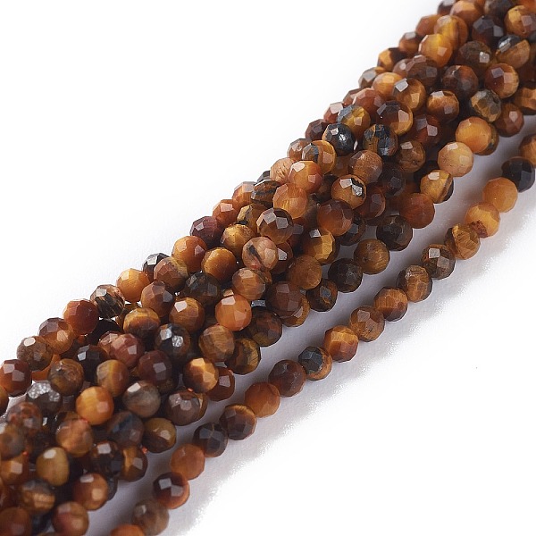 PandaHall Natural Yellow Tiger Eye Beads Strands, Round, Faceted, 2mm, Hole: 0.5mm, about 172pcs/strand, 15.35inch(39cm) Tiger Eye Round...
PandaHall Natural Yellow Tiger Eye Beads Strands, Round, Faceted, 2mm, Hole: 0.5mm, about 172pcs/strand, 15.35inch(39cm) Tiger Eye Round...