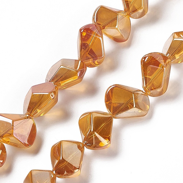 PandaHall Full Rainbow Plated Electroplate Glass Beads, Polygon, Coral, 15.5~16x15.5x10~10.5mm, Hole: 1mm, about 50~51pcs/strand..., Red
PandaHall Full Rainbow Plated Electroplate Glass Beads, Polygon, Coral, 15.5~16x15.5x10~10.5mm, Hole: 1mm, about 50~51pcs/strand..., Red