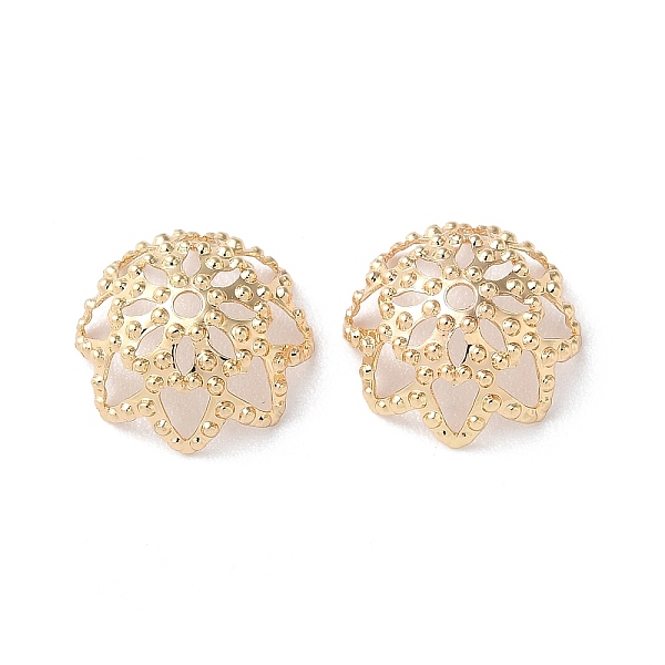 PandaHall Brass Bead Caps, 8-Petal Flower, Real 14K Gold Plated, 10.5x10x4.5mm, Hole: 1mm Brass
PandaHall Brass Bead Caps, 8-Petal Flower, Real 14K Gold Plated, 10.5x10x4.5mm, Hole: 1mm Brass