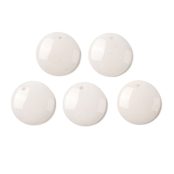 PandaHall Natural White Jade Pendants, Flat Round Charms, 20x4mm, Hole: 1.6mm White Jade Flat Round
PandaHall Natural White Jade Pendants, Flat Round Charms, 20x4mm, Hole: 1.6mm White Jade Flat Round