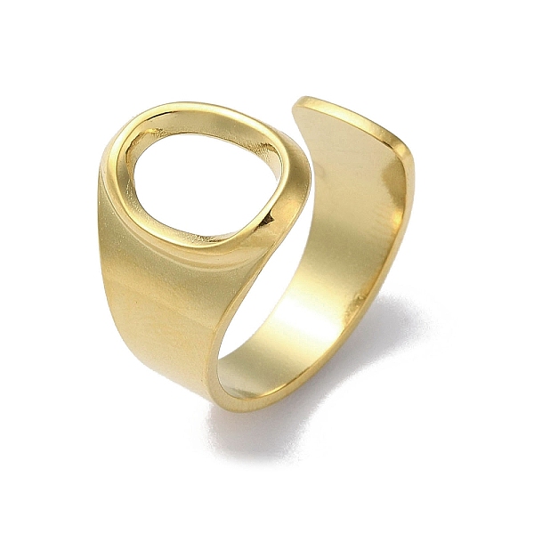 PandaHall Real 18K Gold Plated 304 Stainless Steel Initial Letter Open Cuff Ring, Letter O, Inner Diameter: 17.8mm 304 Stainless Steel...
PandaHall Real 18K Gold Plated 304 Stainless Steel Initial Letter Open Cuff Ring, Letter O, Inner Diameter: 17.8mm 304 Stainless Steel...