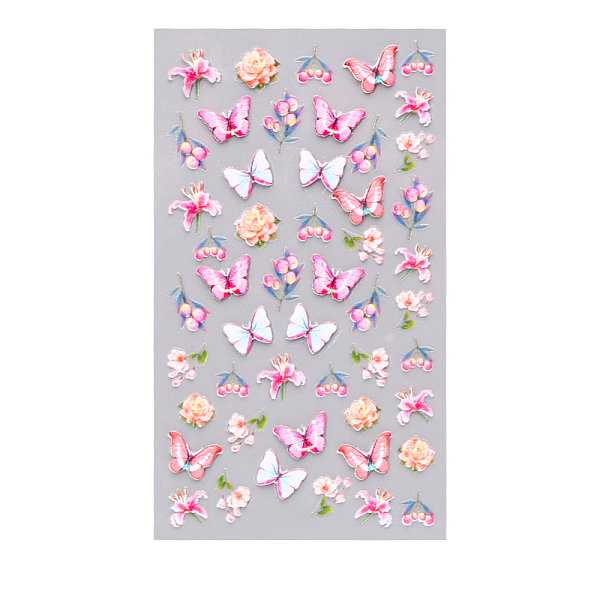 PandaHall 5D Watermark Slider Gel Nail Art, Butterfly & Flower Nail Art Stickers Decals, for Nail Tips Decorations, Flamingo, 105x60mm Paper..., Pink
PandaHall 5D Watermark Slider Gel Nail Art, Butterfly & Flower Nail Art Stickers Decals, for Nail Tips Decorations, Flamingo, 105x60mm Paper..., Pink