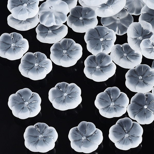 PandaHall Transparent Frosted Glass Beads, Flower, Clear, 15x15x6mm, Hole: 1.2mm Glass Clear
PandaHall Transparent Frosted Glass Beads, Flower, Clear, 15x15x6mm, Hole: 1.2mm Glass Clear