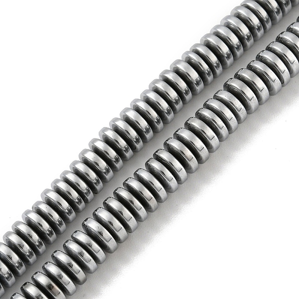 PandaHall Electroplated Synthetic Non-magnetic Hematite Beads Strands, Flat Round/Disc, Heishi Beads, Platinum Plated, 5.1~5.4x1.7~1.85mm...
PandaHall Electroplated Synthetic Non-magnetic Hematite Beads Strands, Flat Round/Disc, Heishi Beads, Platinum Plated, 5.1~5.4x1.7~1.85mm...