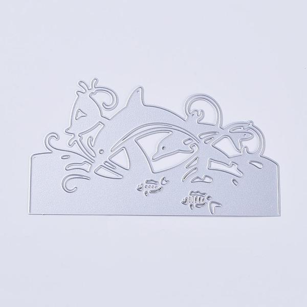 PandaHall Carbon Steel Cutting Dies Stencils, for DIY Scrapbooking/Photo Album, Decorative Embossing DIY Paper Card, Dolphin, Matte Platinum...
PandaHall Carbon Steel Cutting Dies Stencils, for DIY Scrapbooking/Photo Album, Decorative Embossing DIY Paper Card, Dolphin, Matte Platinum...