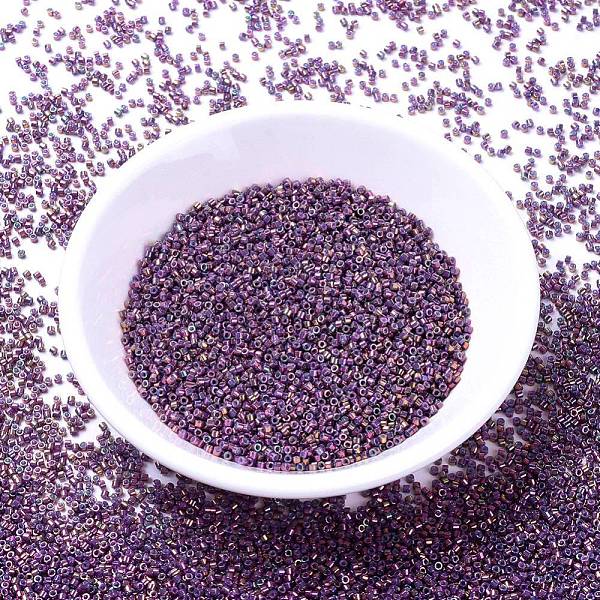 PandaHall MIYUKI Delica Beads, Cylinder, Japanese Seed Beads, 11/0, (DB1014) Metallic Thistle Gold Iris, 1.3x1.6mm, Hole: 0.8mm, about..., Purple
PandaHall MIYUKI Delica Beads, Cylinder, Japanese Seed Beads, 11/0, (DB1014) Metallic Thistle Gold Iris, 1.3x1.6mm, Hole: 0.8mm, about..., Purple