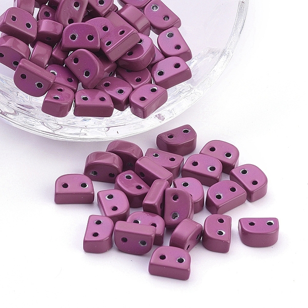 PandaHall Spray Painted Alloy Multi-Strand Links, For Tile Elastic Bracelets Making, Half Round, Purple, 6x8.5x4mm, Hole: 1.2mm Alloy Half...
PandaHall Spray Painted Alloy Multi-Strand Links, For Tile Elastic Bracelets Making, Half Round, Purple, 6x8.5x4mm, Hole: 1.2mm Alloy Half...