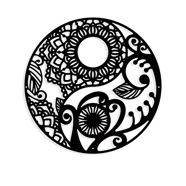 PandaHall Iron Wall Art Decorations, for Front Porch, Living Room, Kitchen, Matte Style, Flower Pattern, 298x1mm Iron Flower
PandaHall Iron Wall Art Decorations, for Front Porch, Living Room, Kitchen, Matte Style, Flower Pattern, 298x1mm Iron Flower