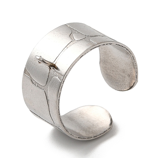 PandaHall 304 Stainless Steel Open Cuff Ring Components, Loop Ring Base, Stainless Steel Color, Hole: 1.8mm, US Szie 7(17.3mm) 304 Stainless...
PandaHall 304 Stainless Steel Open Cuff Ring Components, Loop Ring Base, Stainless Steel Color, Hole: 1.8mm, US Szie 7(17.3mm) 304 Stainless...