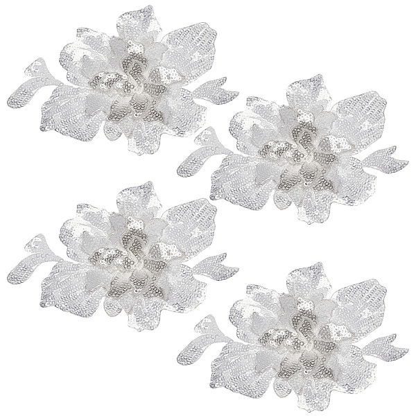 PandaHall GORGECRAFT 4PCS Rose Lace Sequin Embroidered 3D Fiber Patches Applique Collar Flower Corsage Neckline DIY Craft Patch Accessories..., Orange
PandaHall GORGECRAFT 4PCS Rose Lace Sequin Embroidered 3D Fiber Patches Applique Collar Flower Corsage Neckline DIY Craft Patch Accessories..., Orange