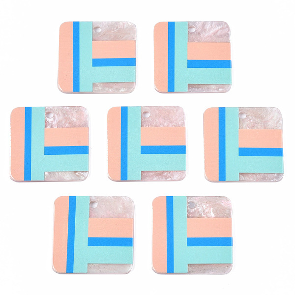PandaHall Translucent Cellulose Acetate(Resin) Pendants, 3D Printed, Square, Pink, 40x40x2~3mm, Hole: 4mm Cellulose Acetate Square Pink
PandaHall Translucent Cellulose Acetate(Resin) Pendants, 3D Printed, Square, Pink, 40x40x2~3mm, Hole: 4mm Cellulose Acetate Square Pink