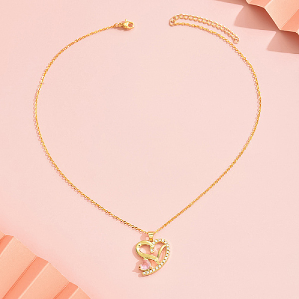 PandaHall Brass Micro Pave Cubic Zirconia Pendant Necklaces, Heart, Real 18K Gold Plated, 15.75 inch(40cm), Heart: 25x22mm Cubic Zirconia..., Clear
PandaHall Brass Micro Pave Cubic Zirconia Pendant Necklaces, Heart, Real 18K Gold Plated, 15.75 inch(40cm), Heart: 25x22mm Cubic Zirconia..., Clear