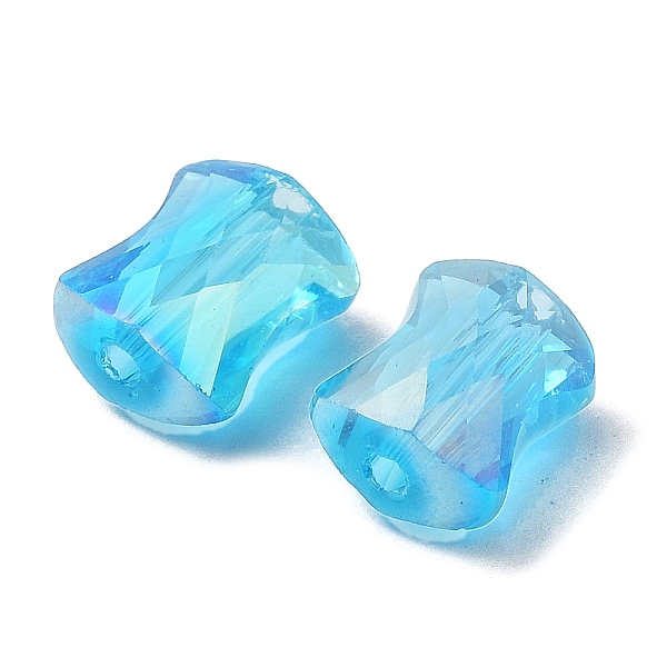 PandaHall Electroplate Glass Beads, AB Color, Faceted Pillow, Light Sky Blue, 10x8x6mm, Hole: 1.6mm Glass Pillow
PandaHall Electroplate Glass Beads, AB Color, Faceted Pillow, Light Sky Blue, 10x8x6mm, Hole: 1.6mm Glass Pillow
