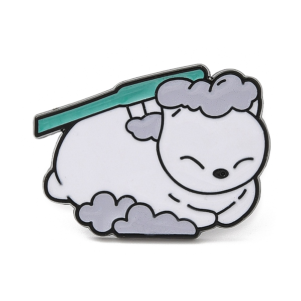 PandaHall Alloy Enamel Brooch, Pin for Backpack Clothes, Bathing Cat, 23x31x1.5mm Alloy+Enamel Cat Shape
PandaHall Alloy Enamel Brooch, Pin for Backpack Clothes, Bathing Cat, 23x31x1.5mm Alloy+Enamel Cat Shape