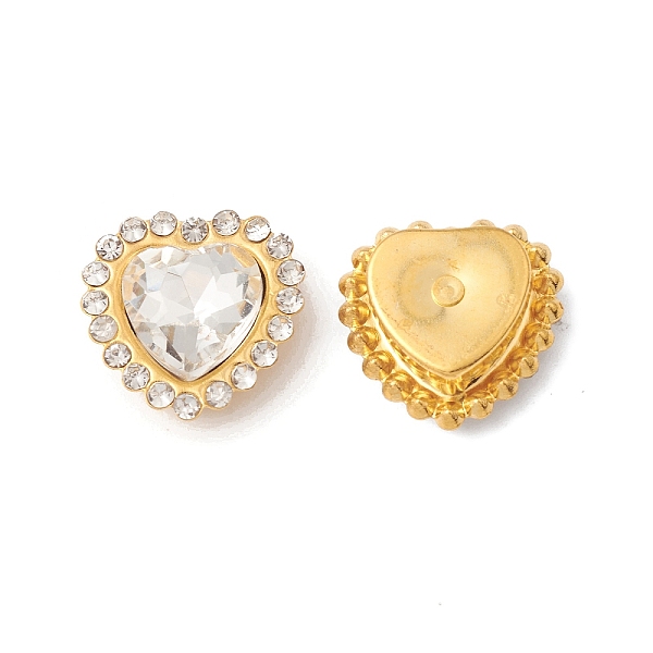 PandaHall Hear Sew on Rhinestone, Multi-strand Links, with Golden Tone Iron Settings, Garments Accessories, Crystal, 16x16x6mm, Hole: 0.9mm..., Clear
PandaHall Hear Sew on Rhinestone, Multi-strand Links, with Golden Tone Iron Settings, Garments Accessories, Crystal, 16x16x6mm, Hole: 0.9mm..., Clear