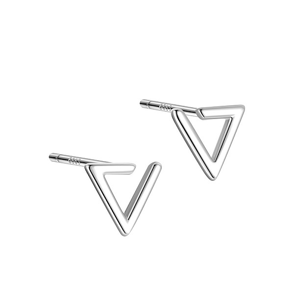 PandaHall Triangle Rhodium Plated 999 Sterling Silver Stud Earrings for Women, with 999 Stamp, Platinum, 8x9mm Sterling Silver Triangle
PandaHall Triangle Rhodium Plated 999 Sterling Silver Stud Earrings for Women, with 999 Stamp, Platinum, 8x9mm Sterling Silver Triangle