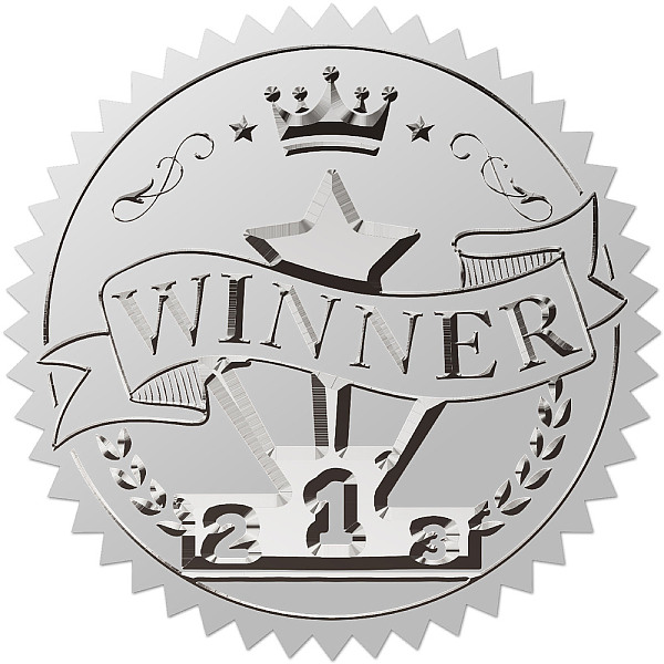 PandaHall Custom Round Silver Foil Embossed Picture Stickers, Self Adhesive Award Certificate Seals, Metallic Stamp Seal Stickers, Crown...
PandaHall Custom Round Silver Foil Embossed Picture Stickers, Self Adhesive Award Certificate Seals, Metallic Stamp Seal Stickers, Crown...