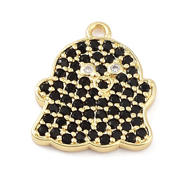 PandaHall Rack Plating Brass Cubic Zirconia Pendants, Lead Free & Cadmium Free, Long-Lasting , Ghost CharmCharm, Real 18K Gold Plated..., Black
PandaHall Rack Plating Brass Cubic Zirconia Pendants, Lead Free & Cadmium Free, Long-Lasting , Ghost CharmCharm, Real 18K Gold Plated..., Black