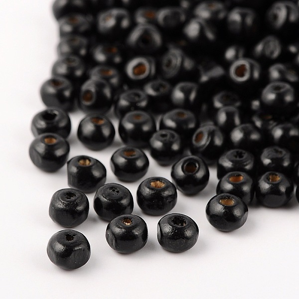 PandaHall Natural Wood Beads, Bright Color, Round, Dyed, Black, 6x5mm, Hole: 2mm, about 13916pcs/994g Wood Round Black
PandaHall Natural Wood Beads, Bright Color, Round, Dyed, Black, 6x5mm, Hole: 2mm, about 13916pcs/994g Wood Round Black
