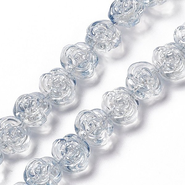 PandaHall Electroplate Glass Beads Strands, Pearl Luster Plated, Rose, Light Steel Blue, 12.5x14x9mm, Hole: 1mm, about 55pcs/strand, 25.98''...
PandaHall Electroplate Glass Beads Strands, Pearl Luster Plated, Rose, Light Steel Blue, 12.5x14x9mm, Hole: 1mm, about 55pcs/strand, 25.98''...