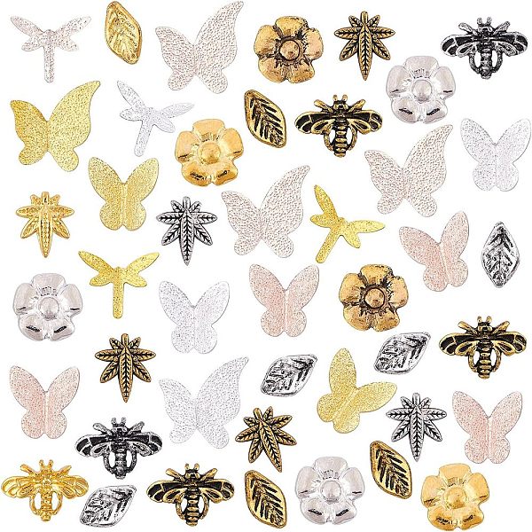 PandaHall Alloy & Brass Cabochons, Nail Art Decoration Accessories, Making Jewelry Filling for DIY Jewelry, Mixed Shape, Mixed Color...
PandaHall Alloy & Brass Cabochons, Nail Art Decoration Accessories, Making Jewelry Filling for DIY Jewelry, Mixed Shape, Mixed Color...