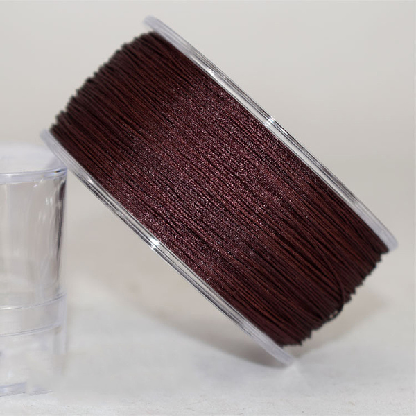 PandaHall Nylon Thread Cord, For Jewelry Making, Coconut Brown, 0.4mm, about 196.85 yards(180m)/roll Nylon Brown
PandaHall Nylon Thread Cord, For Jewelry Making, Coconut Brown, 0.4mm, about 196.85 yards(180m)/roll Nylon Brown