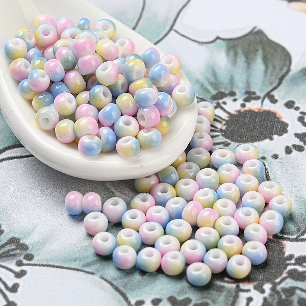 PandaHall Two Tone Opaque Colours Glass Seed Beads, Round, Cornflower Blue, 3x2.5mm, Hole: 0.9mm, about 170pcs/bag Glass
PandaHall Two Tone Opaque Colours Glass Seed Beads, Round, Cornflower Blue, 3x2.5mm, Hole: 0.9mm, about 170pcs/bag Glass