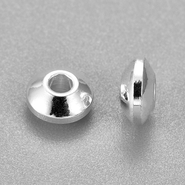 PandaHall 201 Stainless Steel Spacer Beads, Disc, Silver, 4x2mm, Hole: 1.5mm 201 Stainless Steel Disc
PandaHall 201 Stainless Steel Spacer Beads, Disc, Silver, 4x2mm, Hole: 1.5mm 201 Stainless Steel Disc