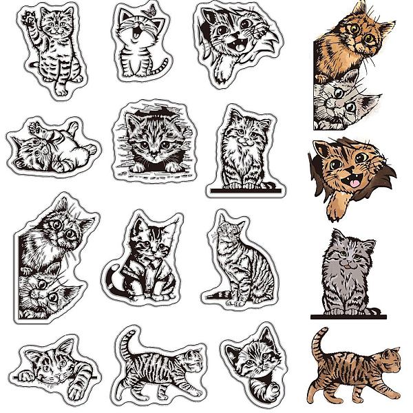 PandaHall CRASPIRE Cat Clear Stamps Animal Kitten Retro Reusable Background Postmark Transparent Silicone Stamp Seals for Journaling Card...
PandaHall CRASPIRE Cat Clear Stamps Animal Kitten Retro Reusable Background Postmark Transparent Silicone Stamp Seals for Journaling Card...