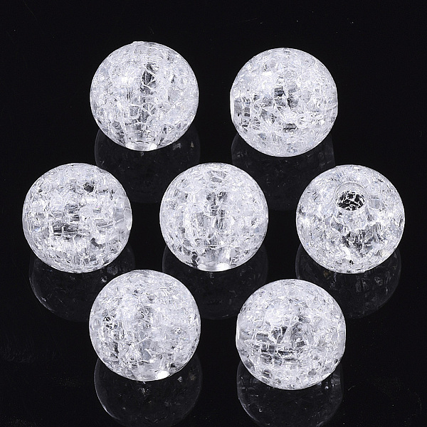 PandaHall Transparent Crackle Acrylic European Beads, Large Hole Beads, Round, Clear, Clear, 14x13mm, Hole: 4mm Acrylic Round Clear
PandaHall Transparent Crackle Acrylic European Beads, Large Hole Beads, Round, Clear, Clear, 14x13mm, Hole: 4mm Acrylic Round Clear