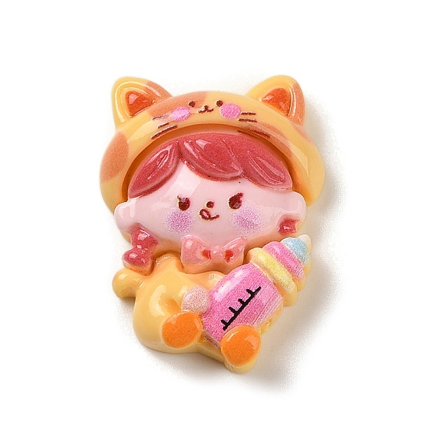 PandaHall Opaque Resin Decoden Cabochons, Cartoon Girl, Orange, 30x22.5x9.5mm Resin Human Orange
PandaHall Opaque Resin Decoden Cabochons, Cartoon Girl, Orange, 30x22.5x9.5mm Resin Human Orange