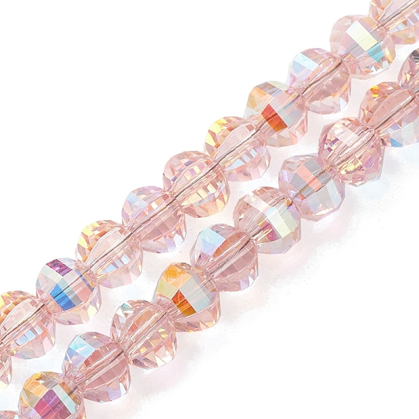 PandaHall Electroplate Glass Beads Strands, Faceted, AB Color Plated, Rondelle, Pink, 8x6mm, Hole: 1.2mm, about 80pcs/strand, 19.13''...
PandaHall Electroplate Glass Beads Strands, Faceted, AB Color Plated, Rondelle, Pink, 8x6mm, Hole: 1.2mm, about 80pcs/strand, 19.13''...