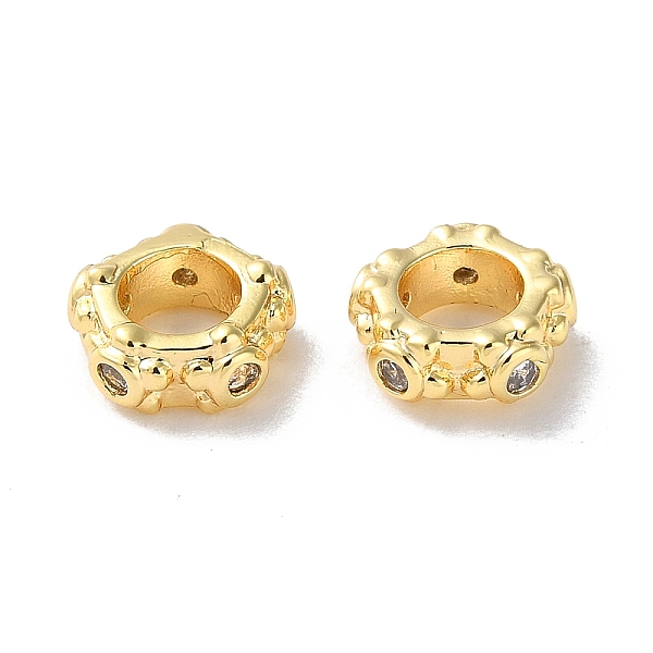 PandaHall Brass Micro Pave Cubic Zirconia European Beads, Large Hole Beads, Star, Real 18K Gold Plated, 7x7.5x3mm, Hole: 4mm Brass+Cubic..., Clear
PandaHall Brass Micro Pave Cubic Zirconia European Beads, Large Hole Beads, Star, Real 18K Gold Plated, 7x7.5x3mm, Hole: 4mm Brass+Cubic..., Clear
