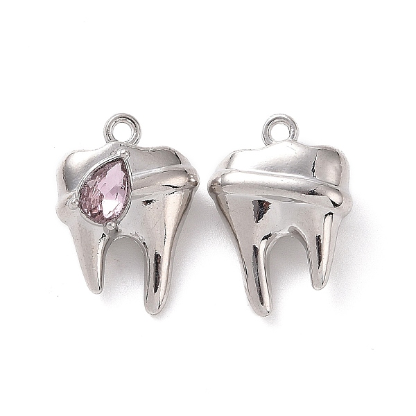 PandaHall Rack Plating Alloy Glass Pendants, Cadmium Free & Lead Free & Nickle Free, Faceted, Tooth Charms with Teardrop, Platinum, Pearl...
PandaHall Rack Plating Alloy Glass Pendants, Cadmium Free & Lead Free & Nickle Free, Faceted, Tooth Charms with Teardrop, Platinum, Pearl...