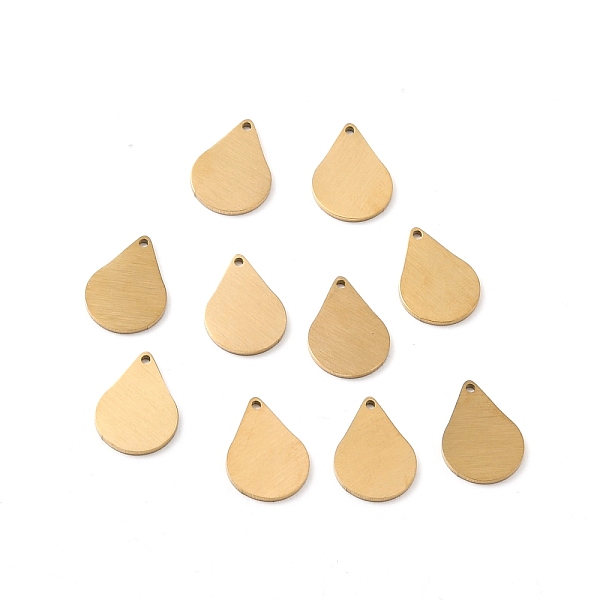 PandaHall Ion Plating(IP) 304 Stainless Steel Pendants, Double Side Drawbench, Stamping Blank Tag, Teardrop, Golden, 15x10.5x1mm, Hole: 1mm...
PandaHall Ion Plating(IP) 304 Stainless Steel Pendants, Double Side Drawbench, Stamping Blank Tag, Teardrop, Golden, 15x10.5x1mm, Hole: 1mm...