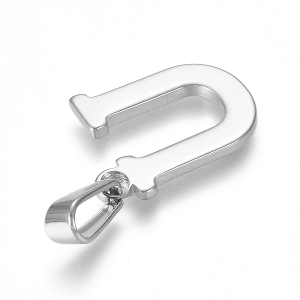 PandaHall 304 Stainless Steel Pendants, Stainless Steel Color, Initial Letter.U, 20x16x1.8mm, Hole: 3x7mm 304 Stainless Steel Letter U
PandaHall 304 Stainless Steel Pendants, Stainless Steel Color, Initial Letter.U, 20x16x1.8mm, Hole: 3x7mm 304 Stainless Steel Letter U