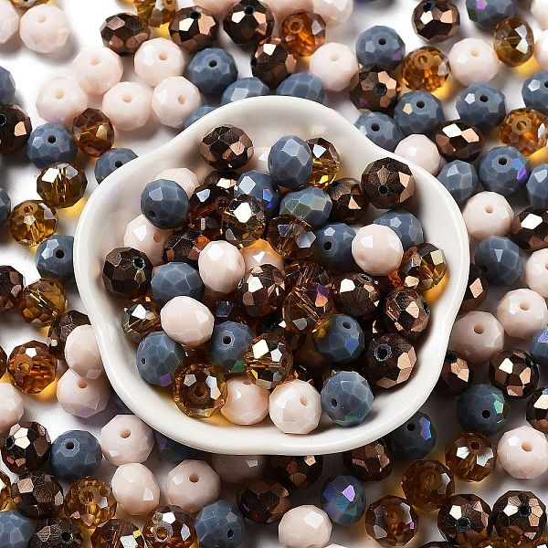PandaHall Glass Beads, Faceted, Rondelle, BurlyWood, 10x8mm, Hole: 1mm, about 560pcs/500g Glass Rondelle Orange
PandaHall Glass Beads, Faceted, Rondelle, BurlyWood, 10x8mm, Hole: 1mm, about 560pcs/500g Glass Rondelle Orange