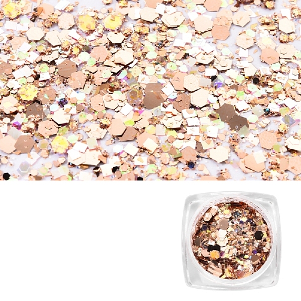 PandaHall Nail Art Glitter Sequins, Manicure Decorations, DIY Sparkly Paillette Tips Nail, Dark Khaki Plastic Others Yellow
PandaHall Nail Art Glitter Sequins, Manicure Decorations, DIY Sparkly Paillette Tips Nail, Dark Khaki Plastic Others Yellow