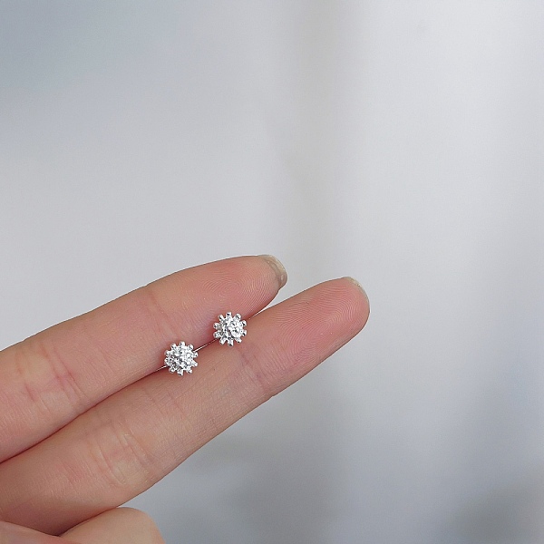 PandaHall Alloy Earrings for Women, with 925 Sterling Silver Pin, Flower, 10mm Alloy Flower
PandaHall Alloy Earrings for Women, with 925 Sterling Silver Pin, Flower, 10mm Alloy Flower
