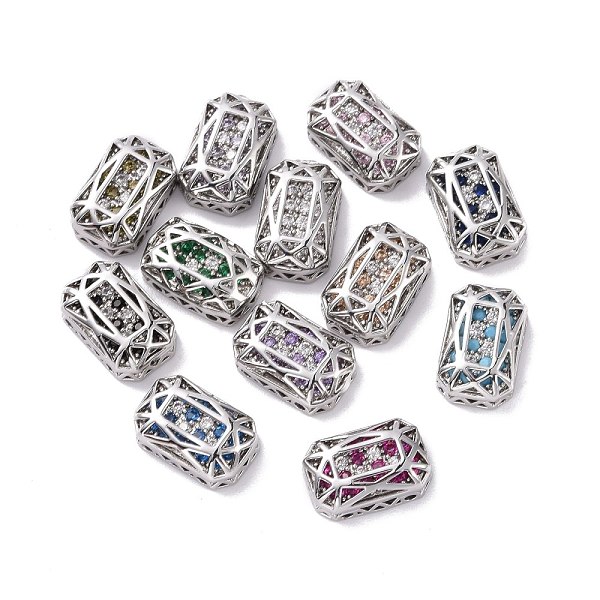 PandaHall Eco-friendly Brass Micro Pave Cubic Zirconia Multi-strand Links, Rack Plating, Cadmium Free & Lead Free, Rectangle Octagon..., Multicolor
PandaHall Eco-friendly Brass Micro Pave Cubic Zirconia Multi-strand Links, Rack Plating, Cadmium Free & Lead Free, Rectangle Octagon..., Multicolor